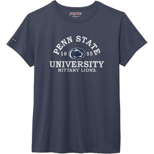 JanSport NCAA Officially Licensed Graduate Short Sleeve T Shirt for Women, Soft & Breathable Cotton-Polyester Blend Crewneck T Shirt with Graphic Detailing, Everyday University Fan Apparel(Penn State Nittany Lions)