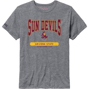 JanSport NCAA Officially Licensed Pregame Short Sleeve T Shirt for Men, Soft & Breathable Triblend Crewneck T Shirt(Arizona State Sun Devils)
