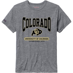 JanSport NCAA Officially Licensed Pregame Short Sleeve T Shirt for Men, Soft & Breathable Triblend Crewneck T Shirt(Colorado Buffaloes)