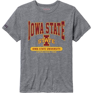 JanSport NCAA Officially Licensed Pregame Short Sleeve T Shirt for Men, Soft & Breathable Triblend Crewneck T Shirt(Iowa State Cyclones)