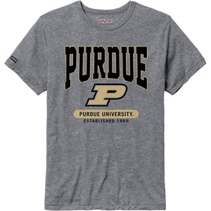 JanSport NCAA Officially Licensed Pregame Short Sleeve T Shirt for Men, Soft & Breathable Triblend Crewneck T Shirt(Purdue Boilermakers)