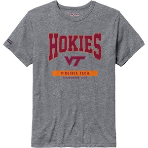 JanSport NCAA Officially Licensed Pregame Short Sleeve T Shirt for Men, Soft & Breathable Triblend Crewneck T Shirt(Virginia Tech Hokies)