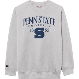 JanSport NCAA Officially Licensed Rival Crew Sweatshirt, Long Sleeve Graphic Pullover for Men, Women, Cotton-Polyester Blend(Penn State Nittany Lions)