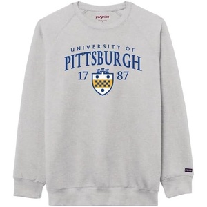 JanSport NCAA Officially Licensed Rival Crew Sweatshirt, Long Sleeve Graphic Pullover for Men, Women, Cotton-Polyester Blend(Pittsburgh Panthers)