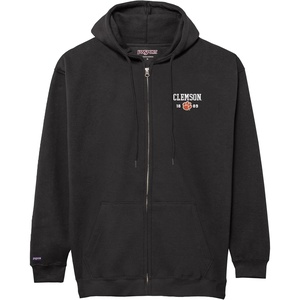 JanSport NCAA Officially Licensed Rival Full Zip Hoodie, Long Sleeve Unisex Sweatshirt, Double-Layered Fleece Hood(Clemson Tigers)