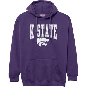 JanSport NCAA Officially Licensed Rival Hoodie, Long Sleeve Unisex Sweatshirt, Cotton-Polyester Blend, Double-Layered Hood(Kansas State Wildcats)