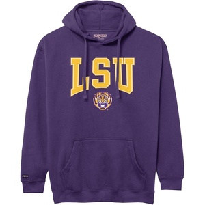 JanSport NCAA Officially Licensed Rival Hoodie, Long Sleeve Unisex Sweatshirt, Cotton-Polyester Blend, Double-Layered Hood(Lsu Tigers)