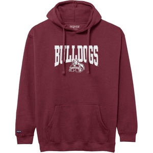 JanSport NCAA Officially Licensed Rival Hoodie, Long Sleeve Unisex Sweatshirt, Cotton-Polyester Blend, Double-Layered Hood(Mississippi State Bulldogs)