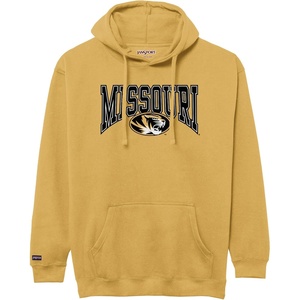 JanSport NCAA Officially Licensed Rival Hoodie, Long Sleeve Unisex Sweatshirt, Cotton-Polyester Blend, Double-Layered Hood(Missouri Tigers)