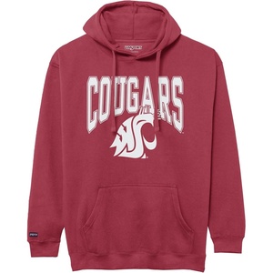 JanSport NCAA Officially Licensed Rival Hoodie, Long Sleeve Unisex Sweatshirt, Cotton-Polyester Blend, Double-Layered Hood(Washington State Cougars)