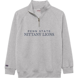 JanSport NCAA Officially Licensed Rival Quarter Zip Sweatshirt, Long Sleeve Unisex, Cotton-Polyester Blend, Stand-Up Collar(Penn State Nittany Lions)