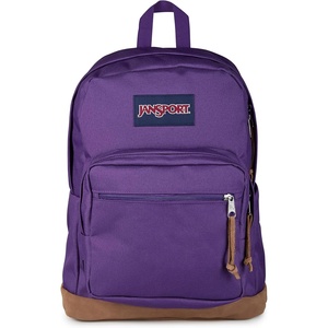 JanSport Right Pack Backpack – Durable Daypack with Padded 15″ Laptop Sleeve, Spacious Main Compartment & Integrated Water Bottle Pocket, Animal Illusion(Grape Jelly)