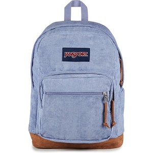 JanSport Right Pack Expressions Backpack – Travel, Work, or Laptop Bag – Coconut Corduroy(Lavender Ash Corduroy)
