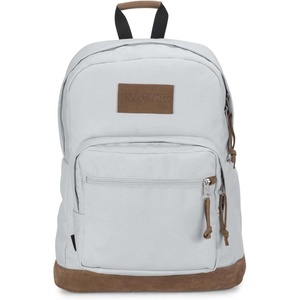 JanSport Right Pack Premium Backpack – Daypack with 15″ Laptop Sleeve, Main Compartment, Water Bottle Pocket, Mauve Haze(Oyster Mushroom)