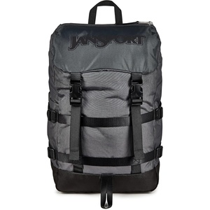 JanSport Skip Pack Backpack – 28L Capacity, Fits 13.5″ Laptop, Large Main Compartment, Side Water Bottle Pocket – Ideal for Work & Travel, Jelly Kelly(Smokey Grit)