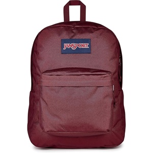 JanSport SuperBreak One Backpack – Durable, Lightweight Bag with 1 Main Compartment, Front Utility Pocket with Built-in Organizer, Premium Backpack, Pastel Petals(Cherry Lacquer)