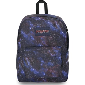 JanSport SuperBreak One Backpack – Durable, Lightweight Bag with 1 Main Compartment, Front Utility Pocket with Built-in Organizer, Premium Backpack, Pastel Petals(Night Sky)