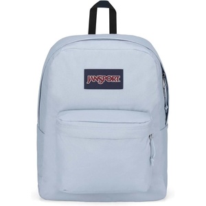 JanSport SuperBreak One Backpack – Durable, Lightweight Bag with 1 Main Compartment, Front Utility Pocket with Built-in Organizer, Premium Backpack, Pastel Petals(Blue Dusk)