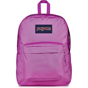 JanSport SuperBreak One Backpack – Durable, Lightweight Bag with 1 Main Compartment, Front Utility Pocket with Built-in Organizer, Premium Backpack, Pastel Petals(Digital Fuchsia)