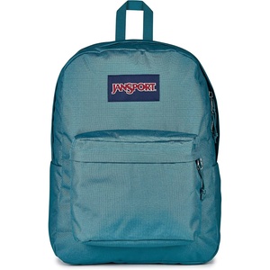 JanSport SuperBreak One Backpack – Durable, Lightweight Bag with 1 Main Compartment, Front Utility Pocket with Built-in Organizer, Premium Backpack, Pastel Petals(Emerald Pool)