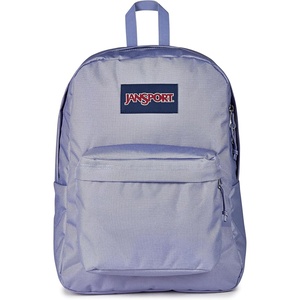JanSport SuperBreak One Backpack – Durable, Lightweight Bag with 1 Main Compartment, Front Utility Pocket with Built-in Organizer, Premium Backpack, Pastel Petals(Lavender Ash)