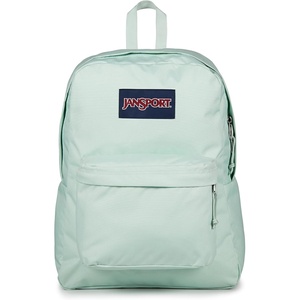 JanSport SuperBreak One Backpack – Durable, Lightweight Bag with 1 Main Compartment, Front Utility Pocket with Built-in Organizer, Premium Backpack, Pastel Petals(Fresh Mint)