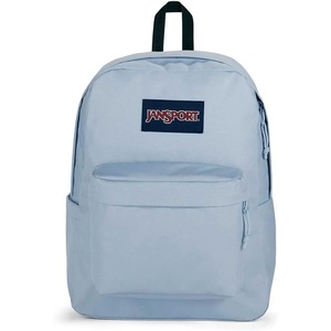JanSport SuperBreak Plus Backpack with Padded 15-inch Laptop Sleeve and Integrated Bottle Pocket – Spacious and Durable Daypack for Work and Travel – Blue Dusk