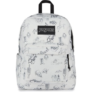 JanSport SuperBreak Plus Backpack with Padded 15-inch Laptop Sleeve and Integrated Bottle Pocket – Spacious and Durable Daypack for Work and Travel – Butterfly Baddie(Cactus Jansport)