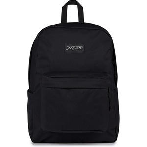 JanSport SuperBreak Plus Backpack with Padded 15-inch Laptop Sleeve and Integrated Bottle Pocket – Spacious and Durable Daypack for Work and Travel – Butterfly Baddie(Black)