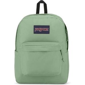 JanSport SuperBreak Plus Backpack with Padded 15-inch Laptop Sleeve and Integrated Bottle Pocket – Spacious and Durable Daypack for Work and Travel – Pastel Lilac(Loden Frost)