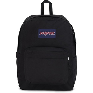 JanSport Superbreak Backpack – Durable, Lightweight Premium Backpack, Red Tape(Black)