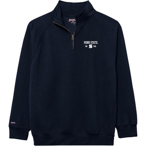JanSport Unisex Adult NCAA Officially Licensed Rival Long Sleeve Stand-Up Collar Quarter Zip Sweatshirt(Penn State Nittany Lions)