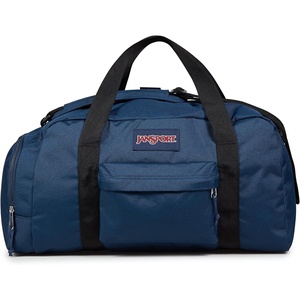 JanSport Weekender Medium Duffel – Travel or Gym Bag, Durable Weekender with Front Utility Pocket & Side Grab Handles – Cargo Green(Navy)
