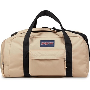 JanSport Weekender Medium Duffel – Travel or Gym Bag, Durable Weekender with Front Utility Pocket & Side Grab Handles – Cargo Green(Travertine)