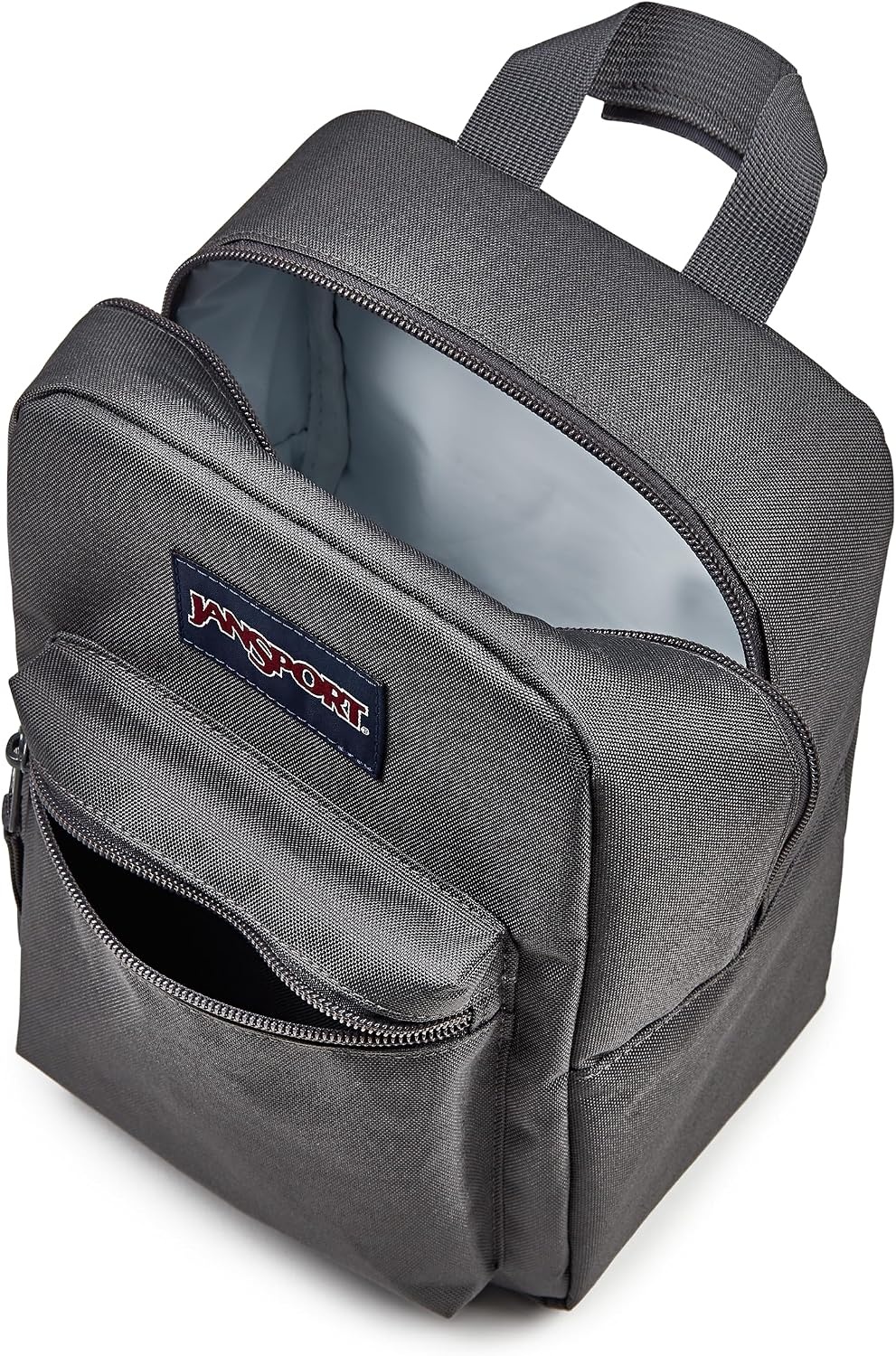 image:imageJanSport Big Break Insulated Lunch Bag Small SoftSided Cooler Ideal for Class Work or Meal Prep Smokey GritSmokey Grit