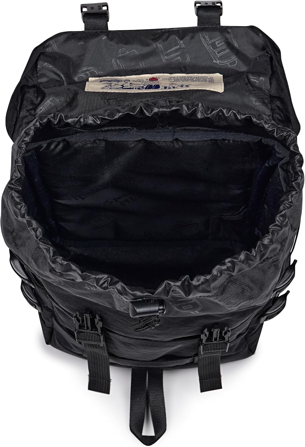 image:imageJanSport Mini Skip Pack Compact Backpack with Main Compartment Side Water Bottle Pocket and Zippered Accessory Pocket Jelly KellyBlack