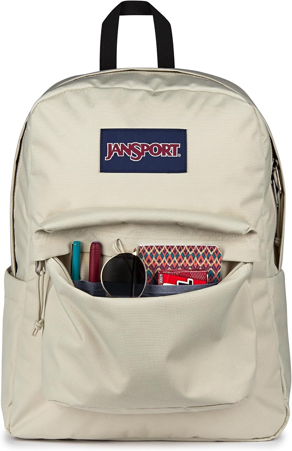 image:imageJanSport SuperBreak Plus Backpack with Padded 15inch Laptop Sleeve and Integrated Bottle Pocket Spacious and Durable Daypack for Work and Travel Sunny Sketches BlueMoon Mist