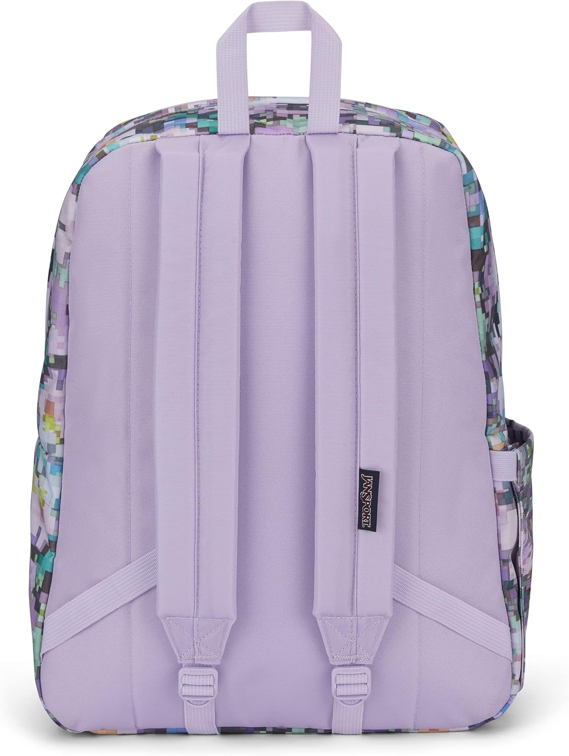 image:imageJanSport SuperBreak Plus Backpack with Padded 15inch Laptop Sleeve and Integrated Bottle Pocket Spacious and Durable Daypack for Work and Travel Sunny Sketches Blue8 Bit Floral