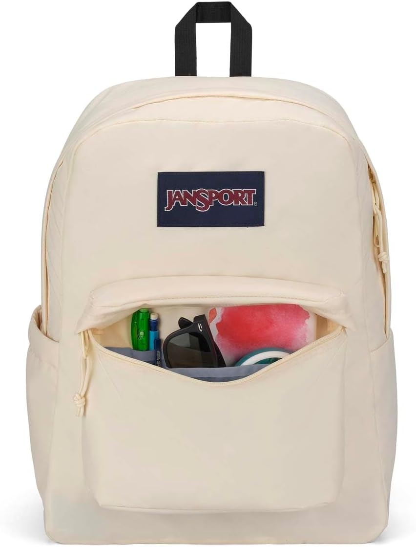 image:imageJanSport SuperBreak Plus Backpack with Padded 15inch Laptop Sleeve and Integrated Bottle Pocket Spacious and Durable Daypack for Work and Travel Sunny Sketches BlueCoconut
