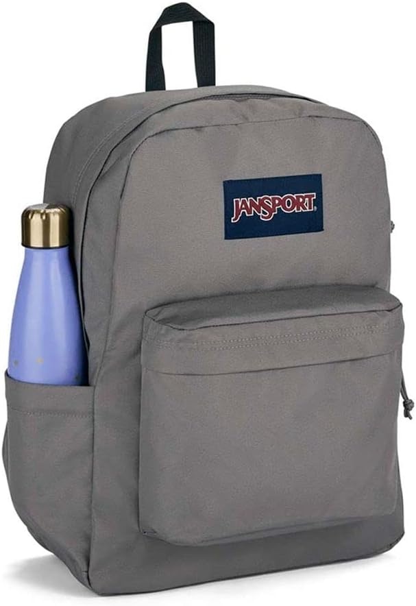 image:imageJanSport SuperBreak Plus Backpack with Padded 15inch Laptop Sleeve and Integrated Bottle Pocket Spacious and Durable Daypack for Work and Travel Sunny Sketches BlueGraphite Grey