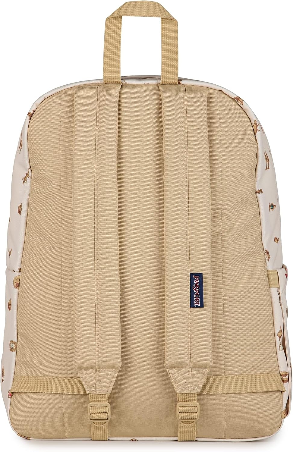 image:imageJanSport SuperBreak Plus Backpack with Padded 15inch Laptop Sleeve and Integrated Bottle Pocket Spacious and Durable Daypack for Work and Travel Sunny Sketches BlueGilded Relics Moon FlowerGold