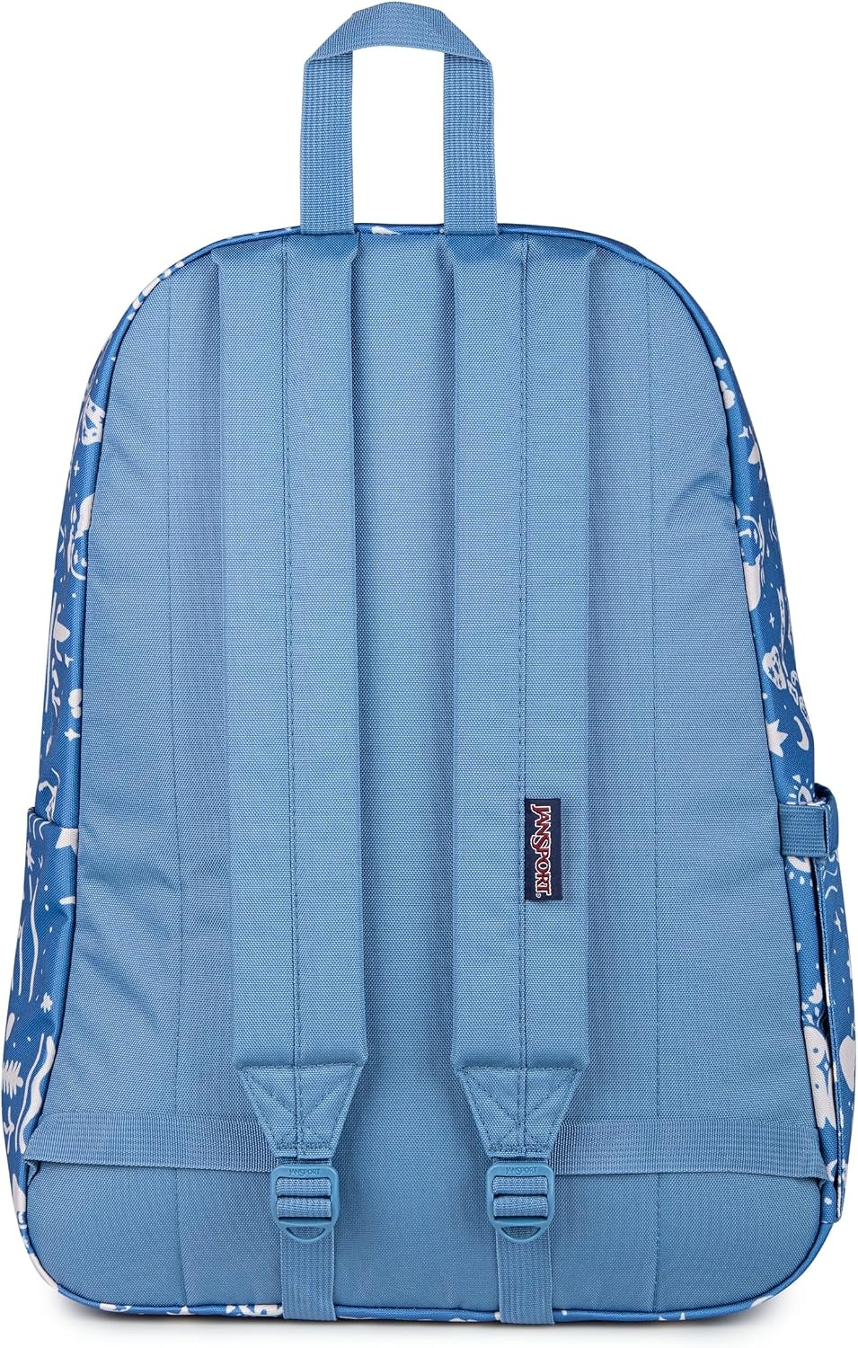 image:imageJanSport SuperBreak Plus Backpack with Padded 15inch Laptop Sleeve and Integrated Bottle Pocket Spacious and Durable Daypack for Work and Travel Sunny Sketches BlueYeehaw and Horses Elemental BlueCream