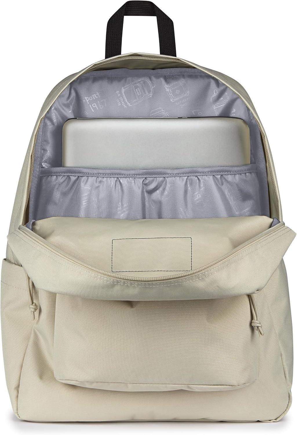 image:imageJanSport SuperBreak Plus Backpack with Padded 15inch Laptop Sleeve and Integrated Bottle Pocket Spacious and Durable Daypack for Work and Travel Sunny Sketches BlueMoon Mist