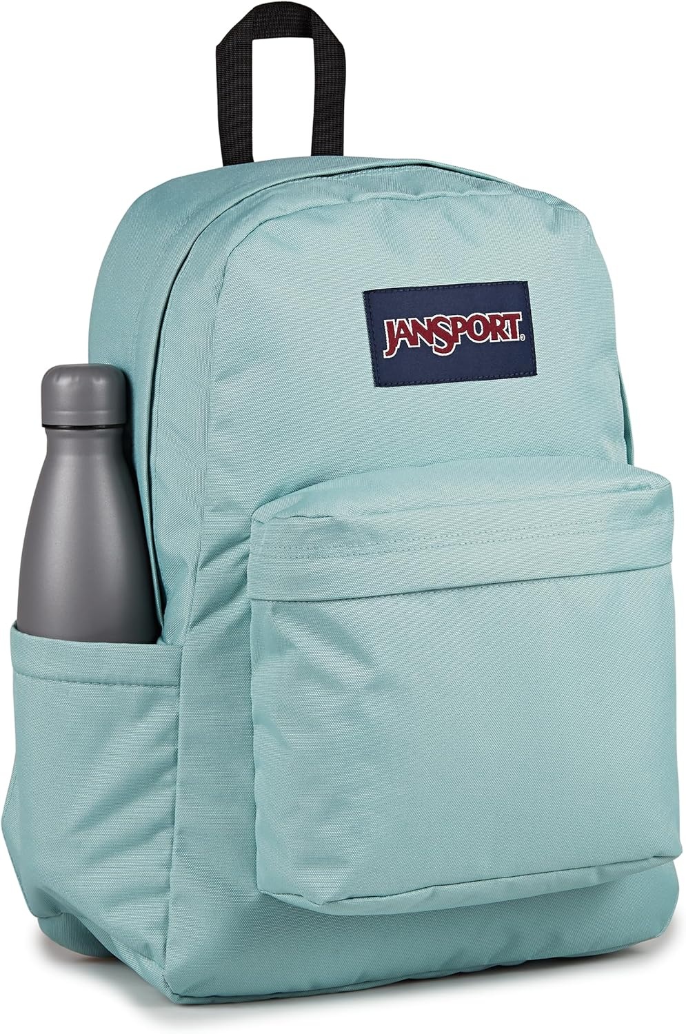 image:imageJanSport SuperBreak Plus Backpack with Padded 15inch Laptop Sleeve and Integrated Bottle Pocket Spacious and Durable Daypack for Work and Travel Sunny Sketches BlueFaded Sage