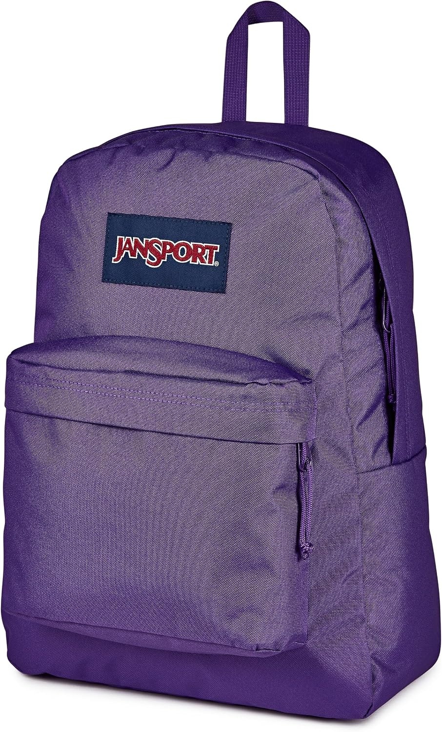 image:imageJanSport SuperBreak Plus Backpack with Padded 15inch Laptop Sleeve and Integrated Bottle Pocket Spacious and Durable Daypack for Work and Travel Sunny Sketches BlueDaydream Contrast PurpleBluePurpleMul