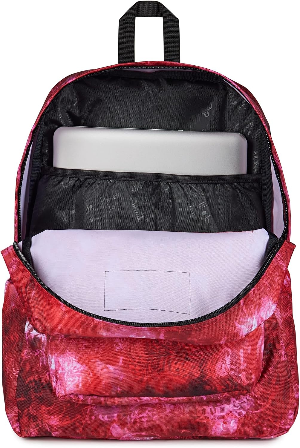 image:imageJanSport SuperBreak Plus Backpack with Padded 15inch Laptop Sleeve and Integrated Bottle Pocket Spacious and Durable Daypack for Work and Travel Sunny Sketches BlueAfflicted Dyed RedWhiteBlack