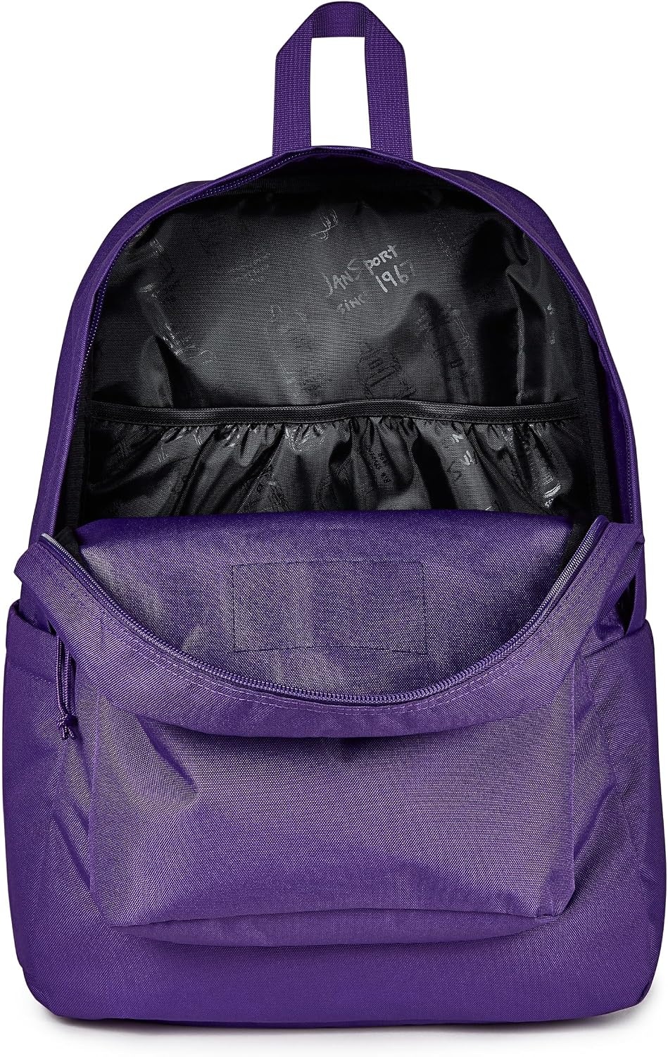 image:imageJanSport SuperBreak Plus Backpack with Padded 15inch Laptop Sleeve and Integrated Bottle Pocket Spacious and Durable Daypack for Work and Travel Sunny Sketches BlueDaydream Contrast PurpleBluePurpleMul
