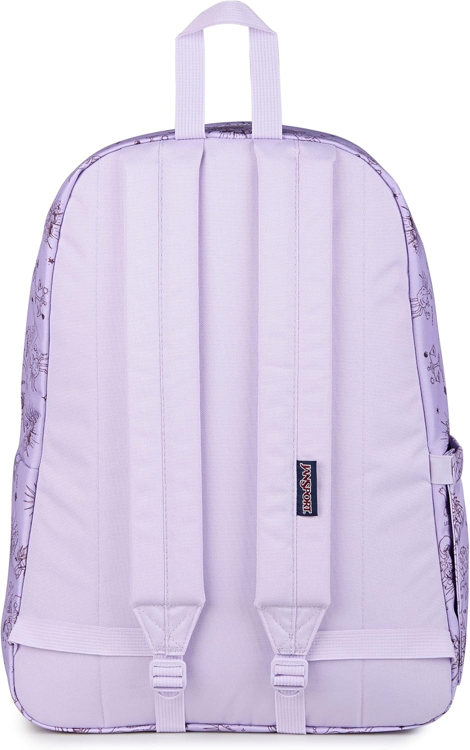 image:imageJanSport SuperBreak Plus Backpack with Padded 15inch Laptop Sleeve and Integrated Bottle Pocket Spacious and Durable Daypack for Work and Travel Sunny Sketches BlueHoroscope Horizons PastellilacMahognyhaze
