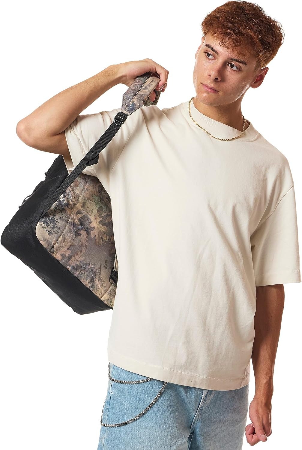image:imageJanSport SuperBreak Plus Backpack with Padded 15inch Laptop Sleeve and Integrated Bottle Pocket Spacious and Durable Daypack for Work and Travel Sunny Sketches BlueBogcore Camo Con BlackBrownLt BrnDk G