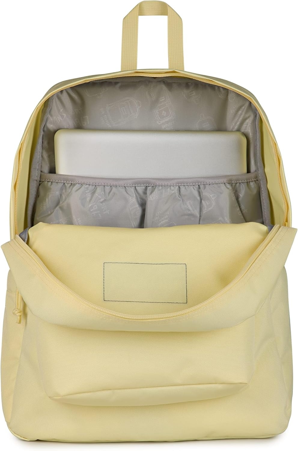 image:imageJanSport SuperBreak Plus Backpack with Padded 15inch Laptop Sleeve and Integrated Bottle Pocket Spacious and Durable Daypack for Work and Travel Sunny Sketches BlueLemon Ice